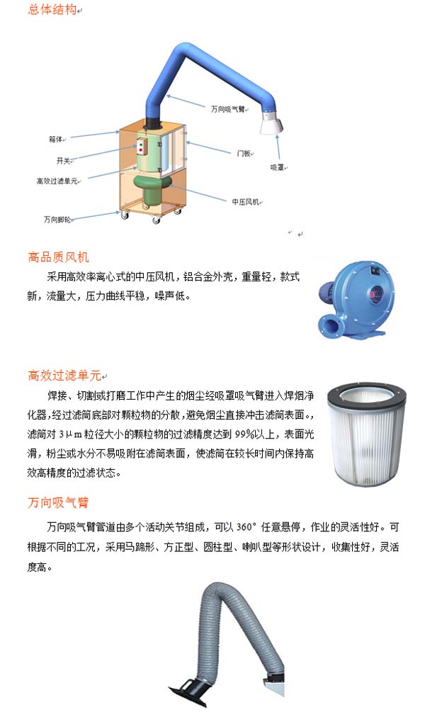 移动式焊接烟尘净化器价格